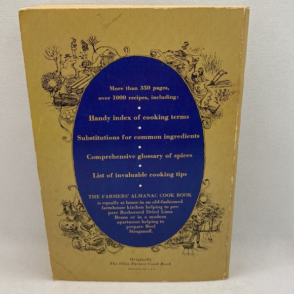 The Farmers’ Almanac Cook Book Vintage Softcover 1964 - Picture 9 of 13